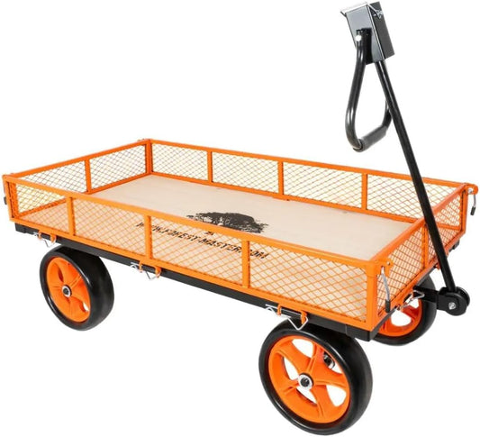 Forest Master FM-CART Gartenwagen mit Netzseiten
