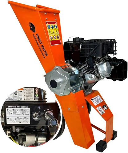 Forest Master FM6DDES-MUL Häcksler, 6 PS, Elektrostart