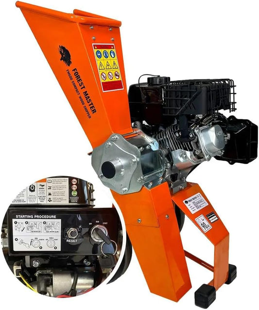 Forest Master FM6DDES-MUL Häcksler, 6 PS, Elektrostart