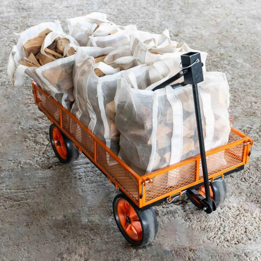 Forest Master FM-CART Gartenwagen mit Netzseiten