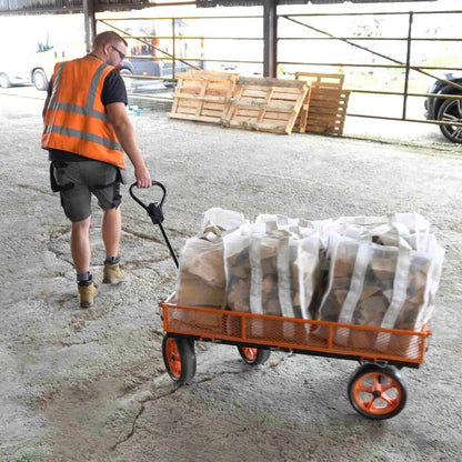 Forest Master FM-CART Gartenwagen mit Netzseiten