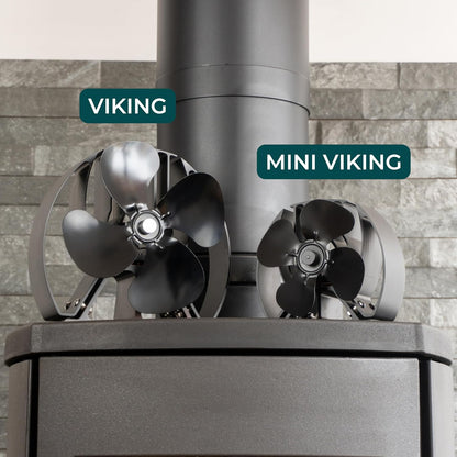 Forest Master Mini Viking Kaminventilator, 4 Flügel
