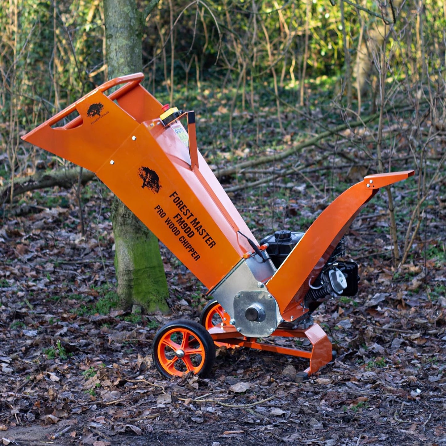 Forest Master FM9DDES Profi-Holzhäcksler, 75 mm
