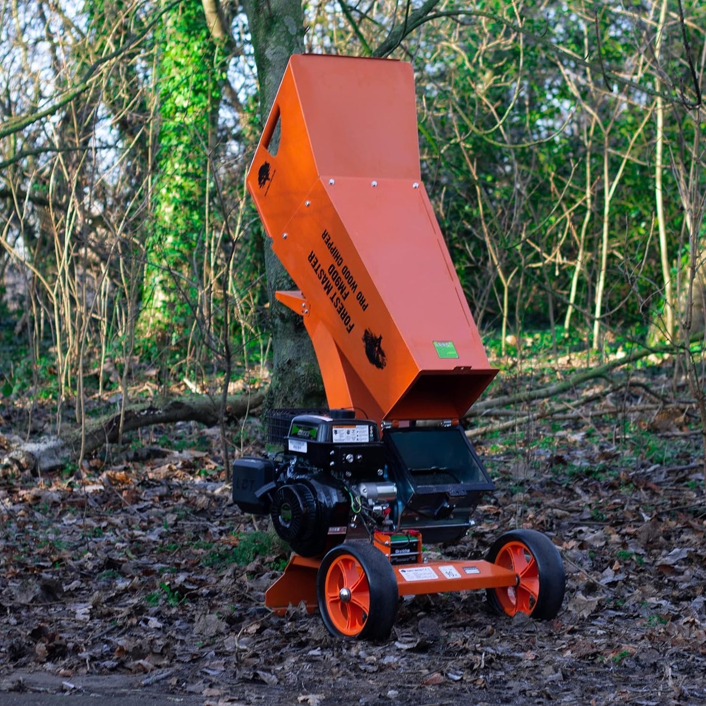 Forest Master FM9DDES Profi-Holzhäcksler, 75 mm